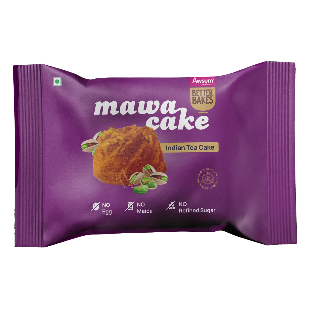 Awsum Handcrafted Mava Cake Pista Flavour (Pack of 2) image