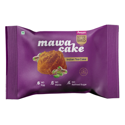 Awsum Handcrafted Mava Cake Pista Flavour (Pack of 2)