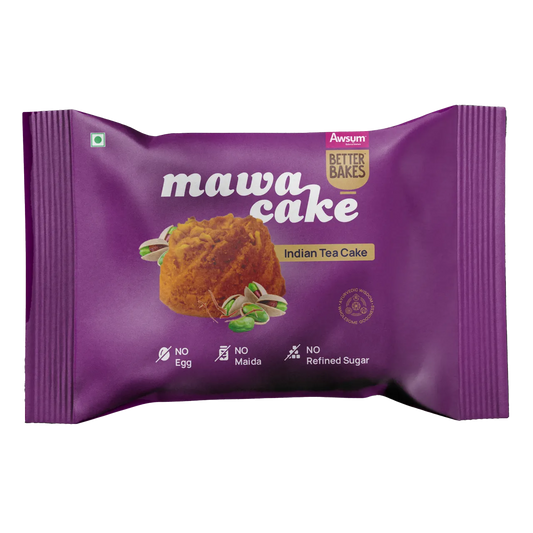 Awsum Handcrafted Mava Cake Pista Flavour (Pack of 2)