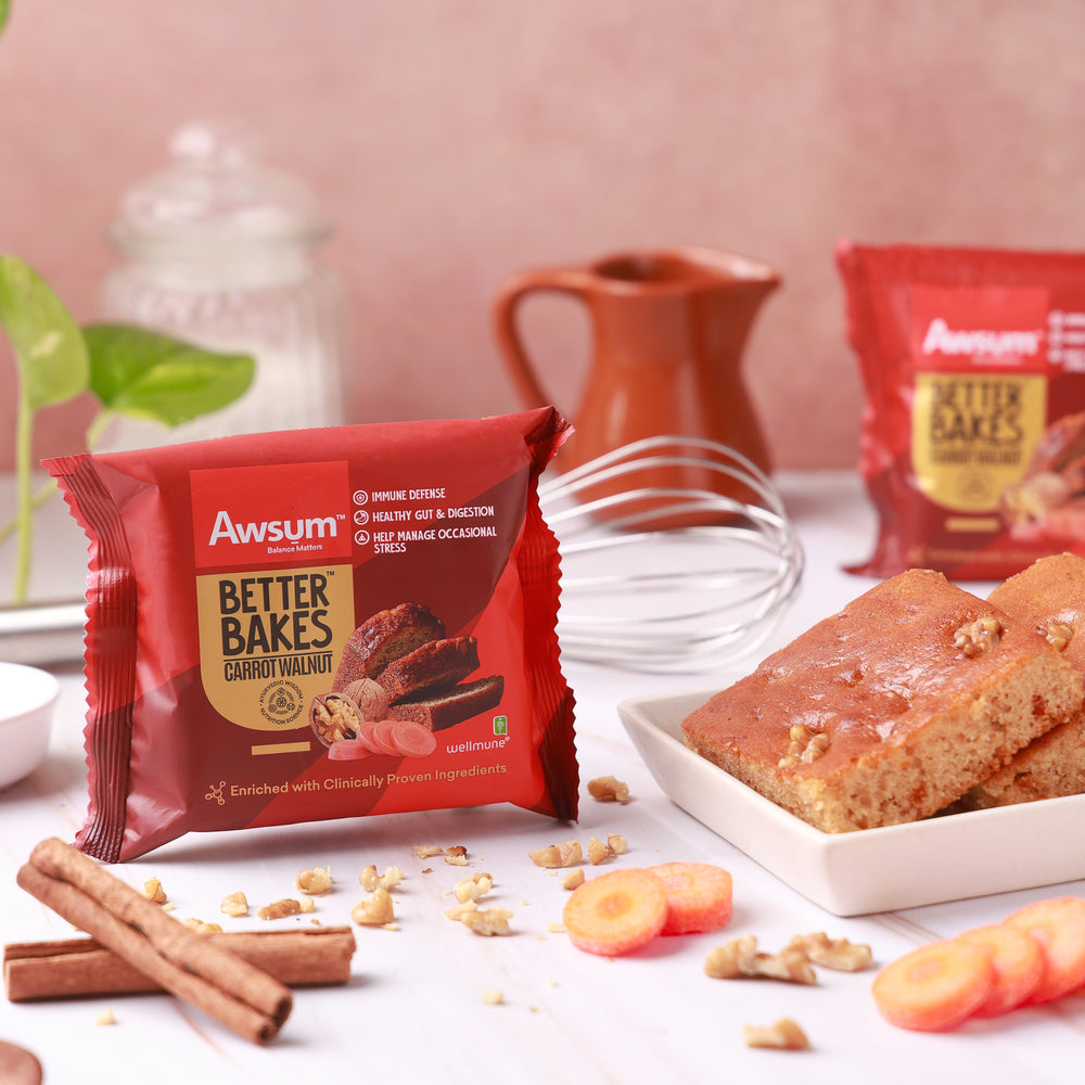 Awsum Better Bakes Carrot Walnut image