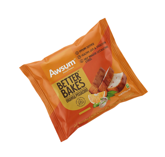 Awsum Better Bakes Orange Pistachio