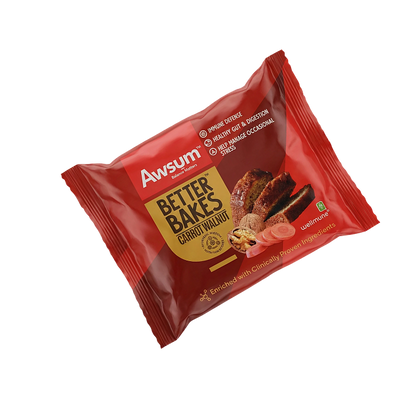 Awsum Better Bakes Carrot Walnut